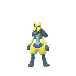 Pokémon GO Shiny Lucario sprite 