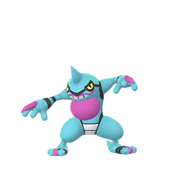 Pokémon GO Shiny Shadow Toxicroak sprite 