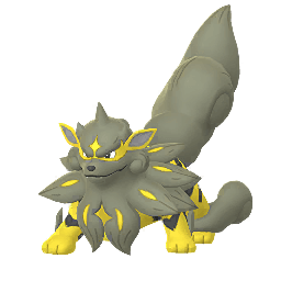 Pokémon GO Shiny Shadow Hisuian Arcanine sprite 