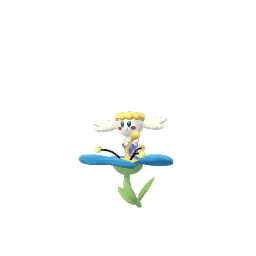 Pokémon GO Shiny Flabébé (Blue Flower) sprite 