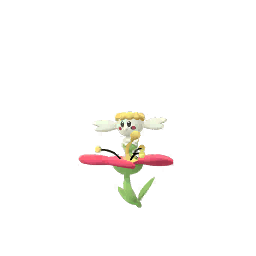 Pokémon GO Flabébé (Red Flower) sprite 