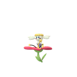 Pokémon GO Shiny Flabébé (Red Flower) sprite 
