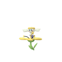 Pokémon GO Shiny Flabébé (Yellow Flower) sprite 
