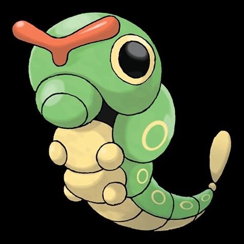 Official artwork of Caterpie