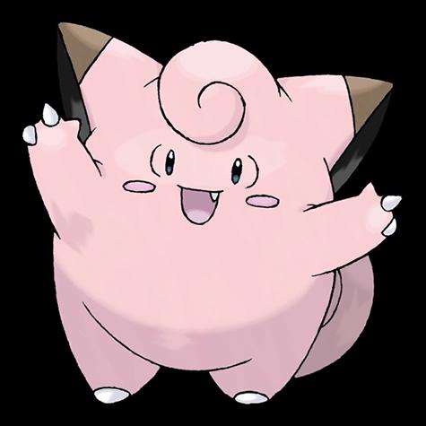 Official artwork of Clefairy