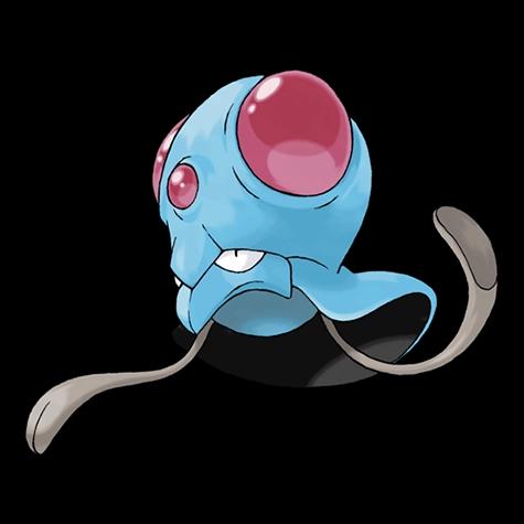 Official artwork of Shadow Tentacool