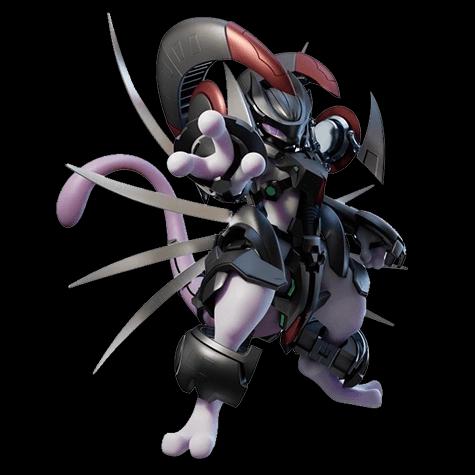 Official artwork of Armored Shadow Mewtwo