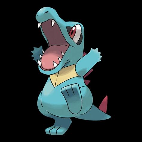 Official artwork of Shadow Totodile