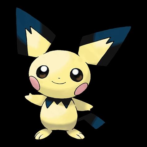 Official artwork of Pichu