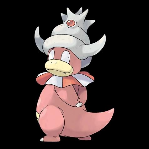 Official artwork of Shadow Slowking