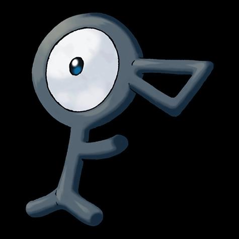 Official artwork of Unown