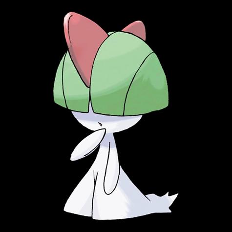 Official artwork of Shadow Ralts