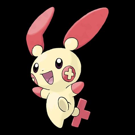 Official artwork of Plusle