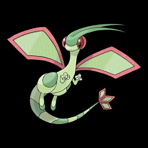 Official artwork of Flygon oscuro