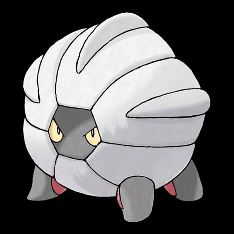 Official artwork of Shadow Shelgon
