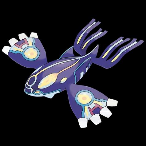 Official artwork of Proto-Kyogre