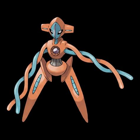 Official artwork of Deoxys (Normal)