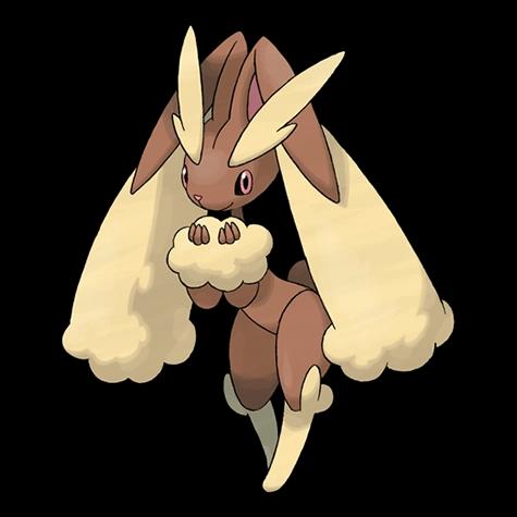Official artwork of Lopunny