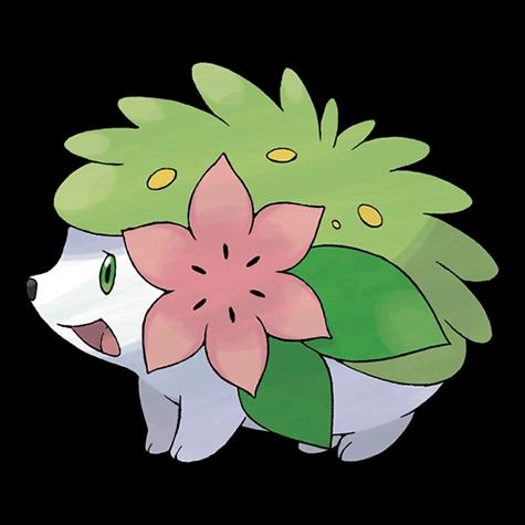 Official artwork of Land Forme Shaymin