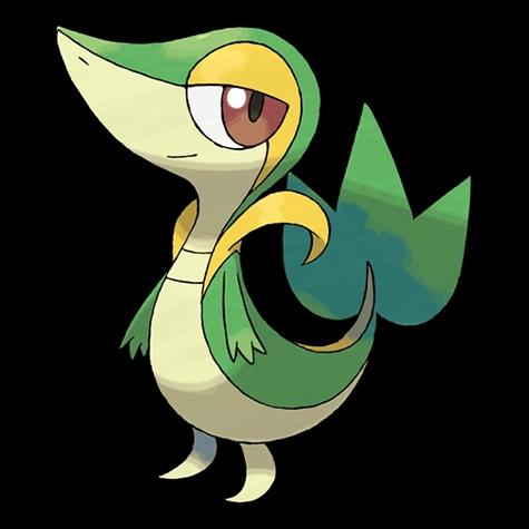 Official artwork of Snivy