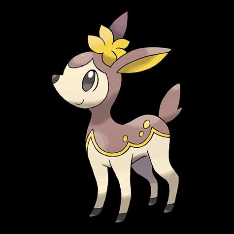 Official artwork of Deerling (Forma Invierno)