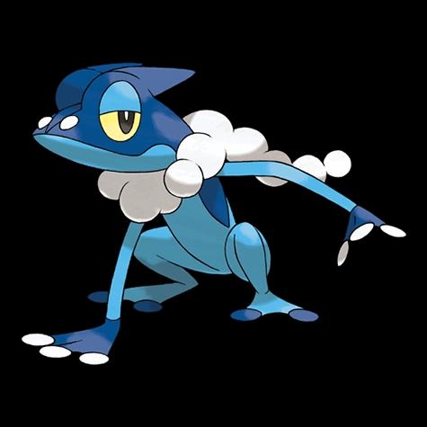 Official artwork of Frogadier