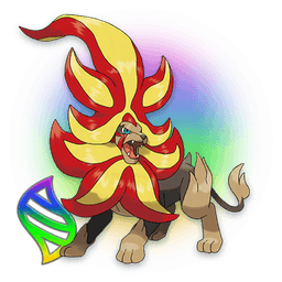 Mega Pyroar Based Off Tabla de IV y PC de Mega-Pyroar