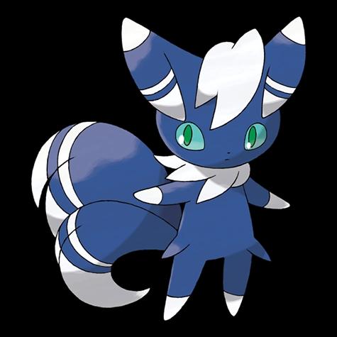 Official artwork of Meowstic