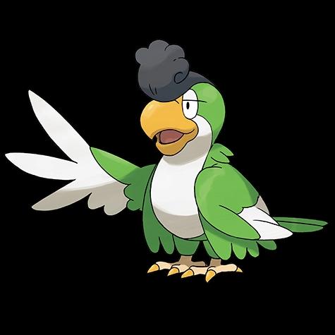 Official artwork of Squawkabilly (Green Plumage)