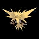 Official artwork of Shadow Zapdos