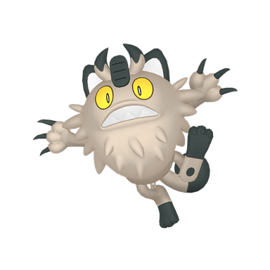 Pokémon HOME Meowth oscuro sprite 