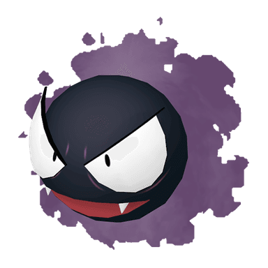 Pokémon HOME Shadow Gastly sprite 