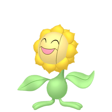 Pokémon HOME Sunflora sprite 