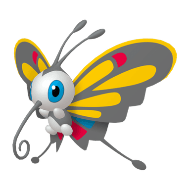 Pokémon HOME Beautifly ♀ sprite 