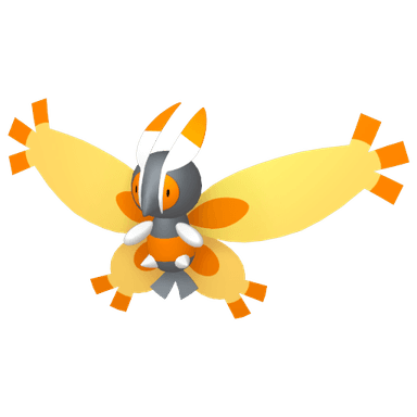 Pokémon HOME Mothim sprite 