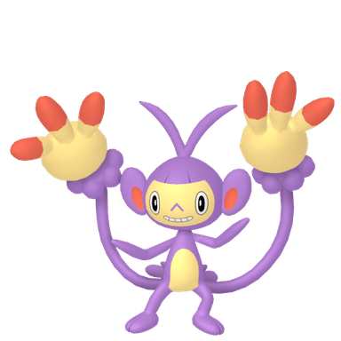 Pokémon HOME Shadow Ambipom ♀ sprite 