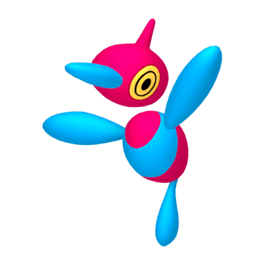 Pokémon HOME Shadow Porygon-Z sprite 
