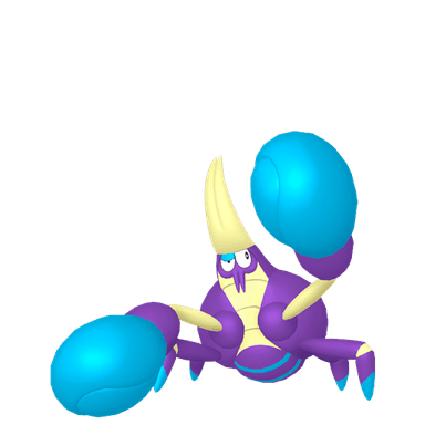 Pokémon HOME Crabrawler sprite 