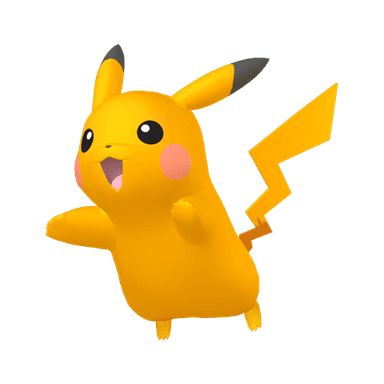 Pokémon HOME Shiny Pikachu sprite 