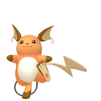 Pokémon HOME Shiny Raichu ♀ sprite 
