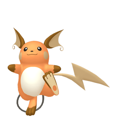 Pokémon HOME Shiny Raichu sprite 