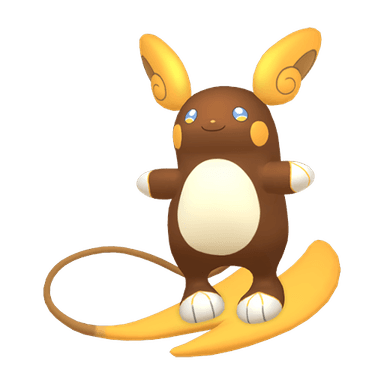 Pokémon HOME Shiny Raichu sprite 