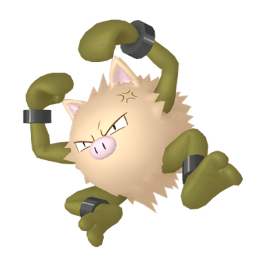 Pokémon HOME Shiny Primeape sprite 