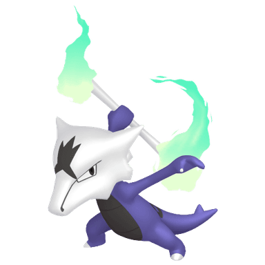 Pokémon HOME Shiny Shadow Marowak sprite 