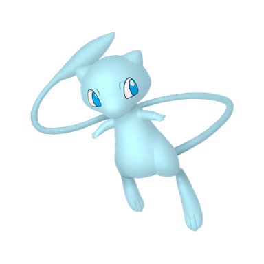 Pokémon HOME Shiny Mew sprite 