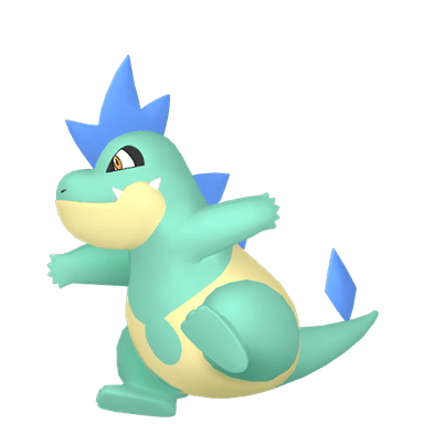 Pokémon HOME Shiny Croconaw sprite 