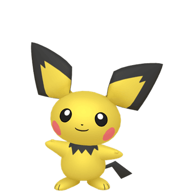 Pokémon HOME Shiny Pichu sprite 