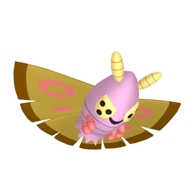Pokémon HOME Shiny Dustox ♀ sprite 