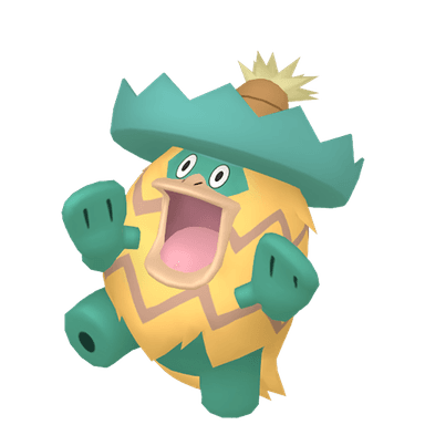 Pokémon HOME Shiny Ludicolo ♀ sprite 