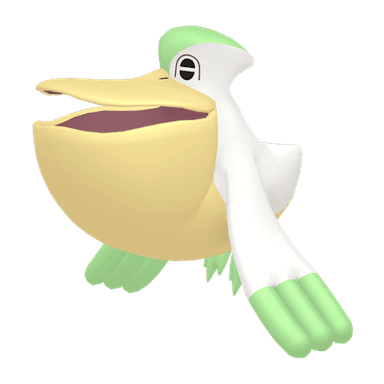 Pokémon HOME Shiny Pelipper sprite 